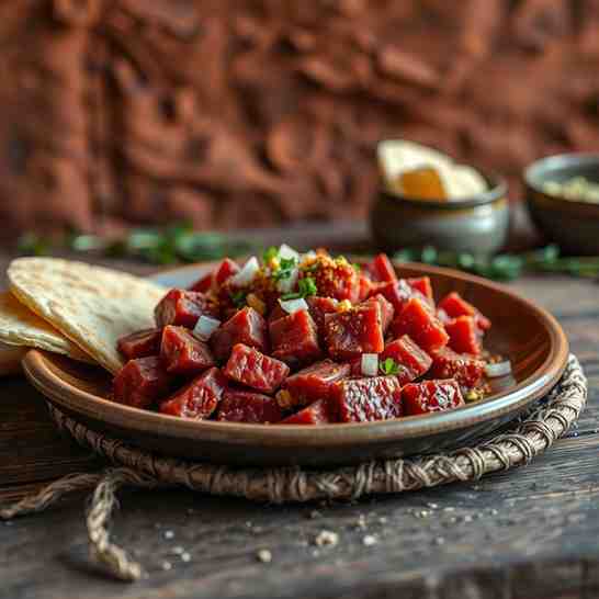 Eritrean Gored Gored - Raw Beef Recipe